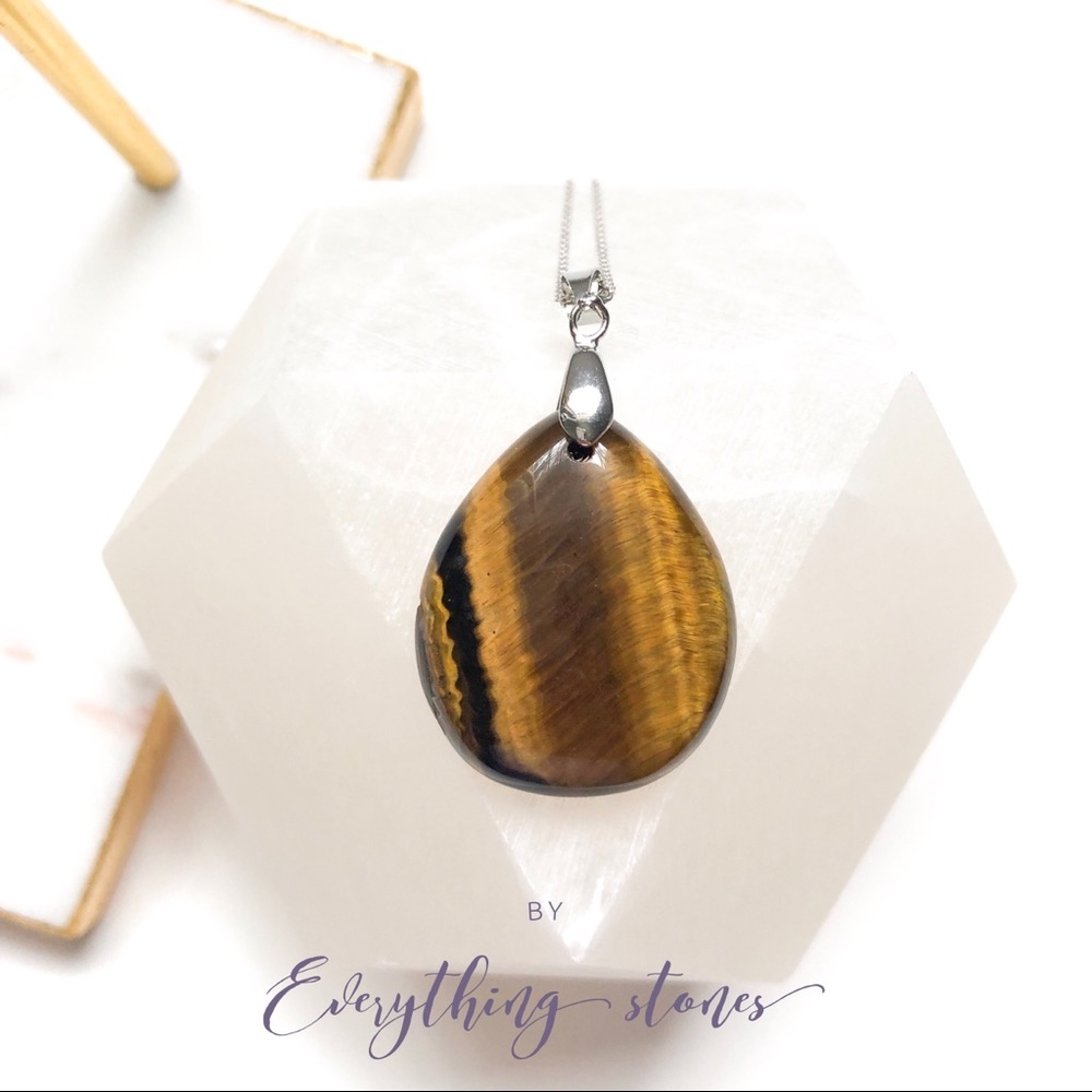 Natural Luxury Tiger’s Eye Necklace
